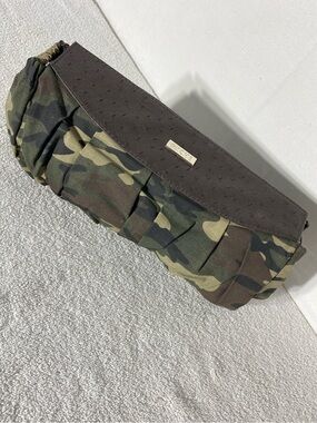 Miche Retired Stefanie Green Camo Faux Leather Magnetic Purse Shell Cover Only